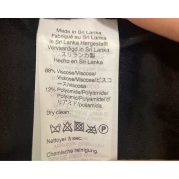 Womens Black Drawstring Elastic Waist Cotton Joggers Size L Comfort Stretch Rela - Picture 7 of 8